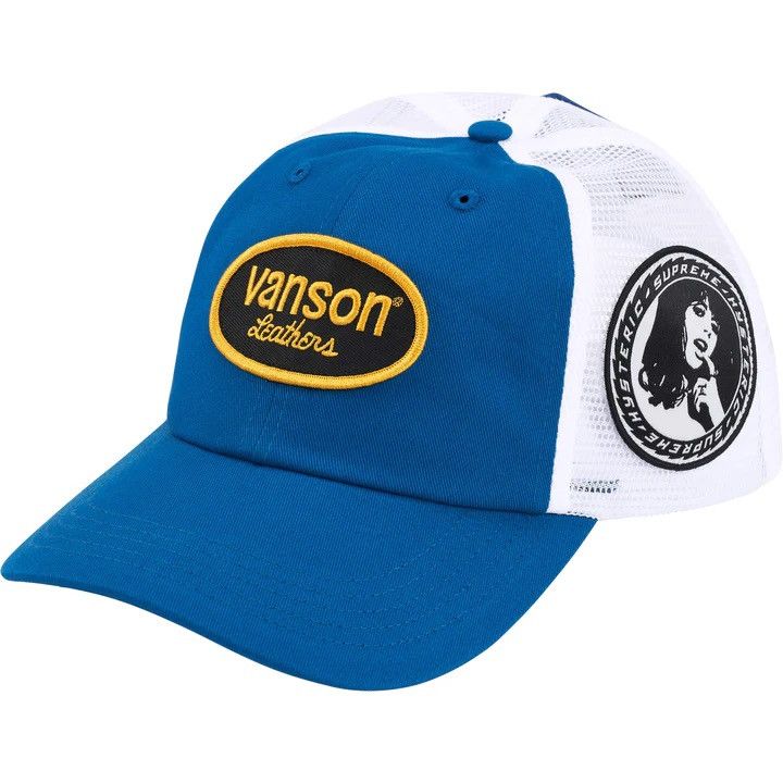 Supreme Supreme Hysteric Glamour Vanson Leather Mesh Back 6-Panel Size ONE SIZE - 2 Thumbnail