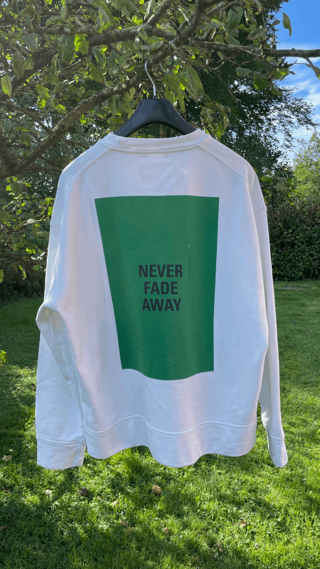 Jil Sander NEVER FADE AWAY LOOPBACK SWEATSHIRT IN WHITE Size US L / EU 52-54 / 3 - 2 Thumbnail