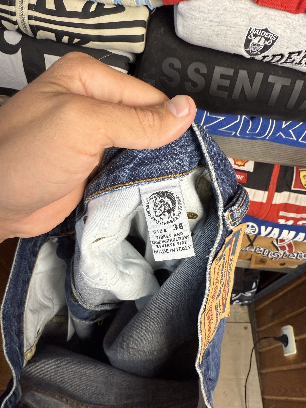 Diesel Vintage Diesel Denim Baggy Jeans Size US 36 / EU 52 - 10 Thumbnail