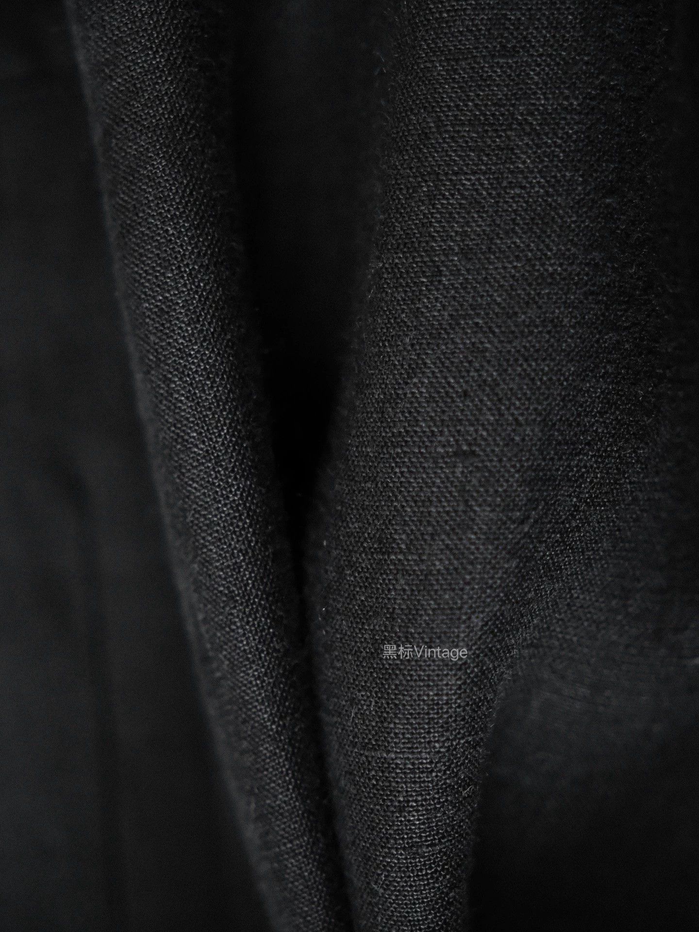 Yohji Yamamoto Yohji Yamamoto 14ss Rainy Leather Trim Linen Blazer Size US L / EU 52-54 / 3 - 8 Thumbnail