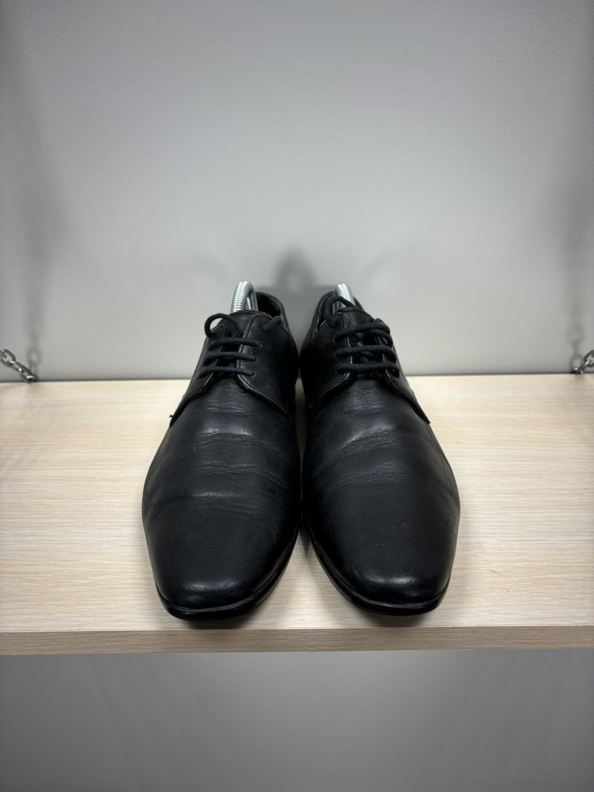 Kenzo Mens leather shoes Kenzo Size 7 1/2 Color Black Size US 7.5 / EU 40-41 - 3 Thumbnail