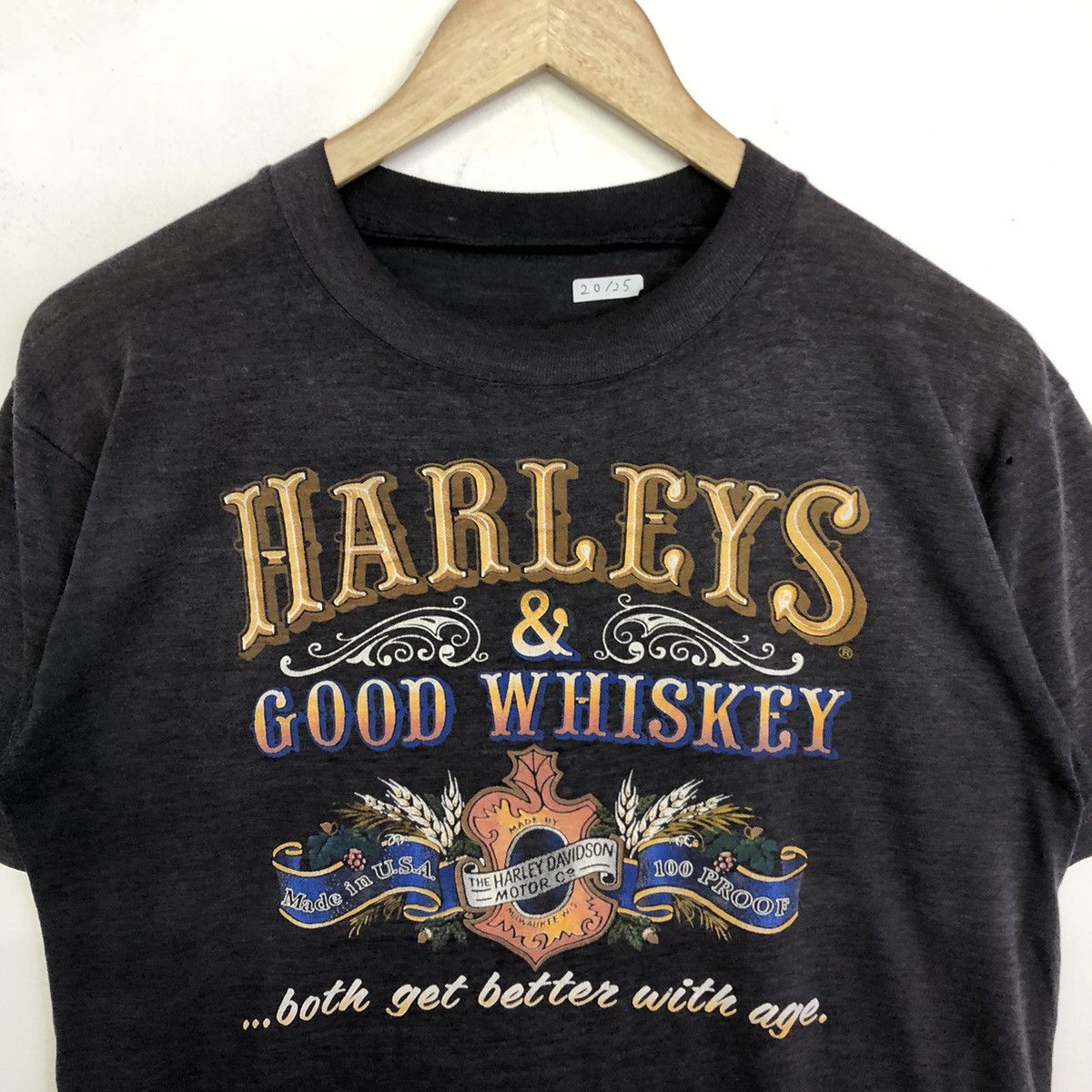 Harley Davidson × Vintage Vintage Harley Davidson Casey’s Motorcycles Tshirt Size US M / EU 48-50 / 2 - 3 Thumbnail