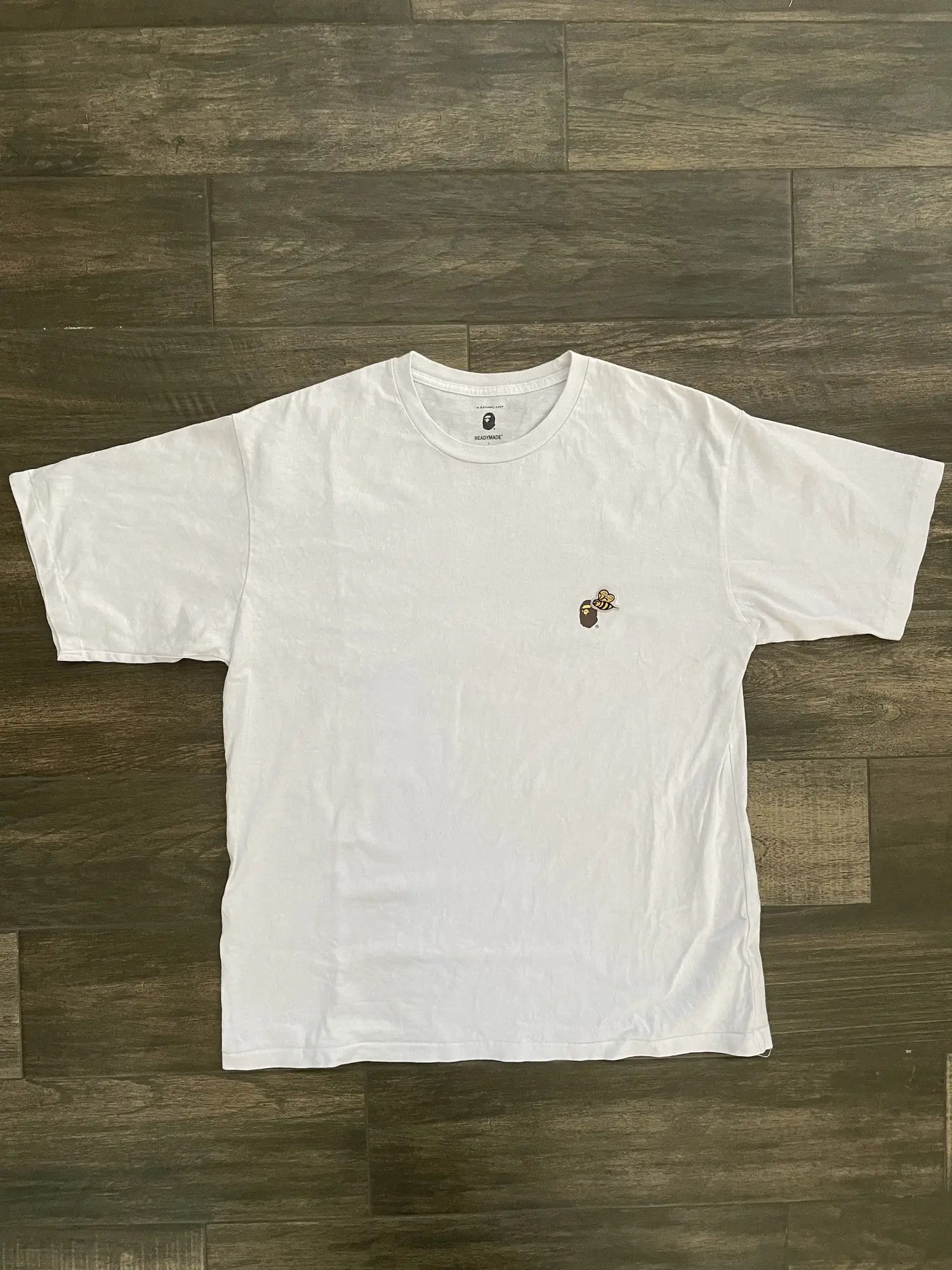 Bape × READYMADE Bape x READYMADE Blue Camo Logo Tee Size US L / EU 52-54 / 3 - 2 Thumbnail