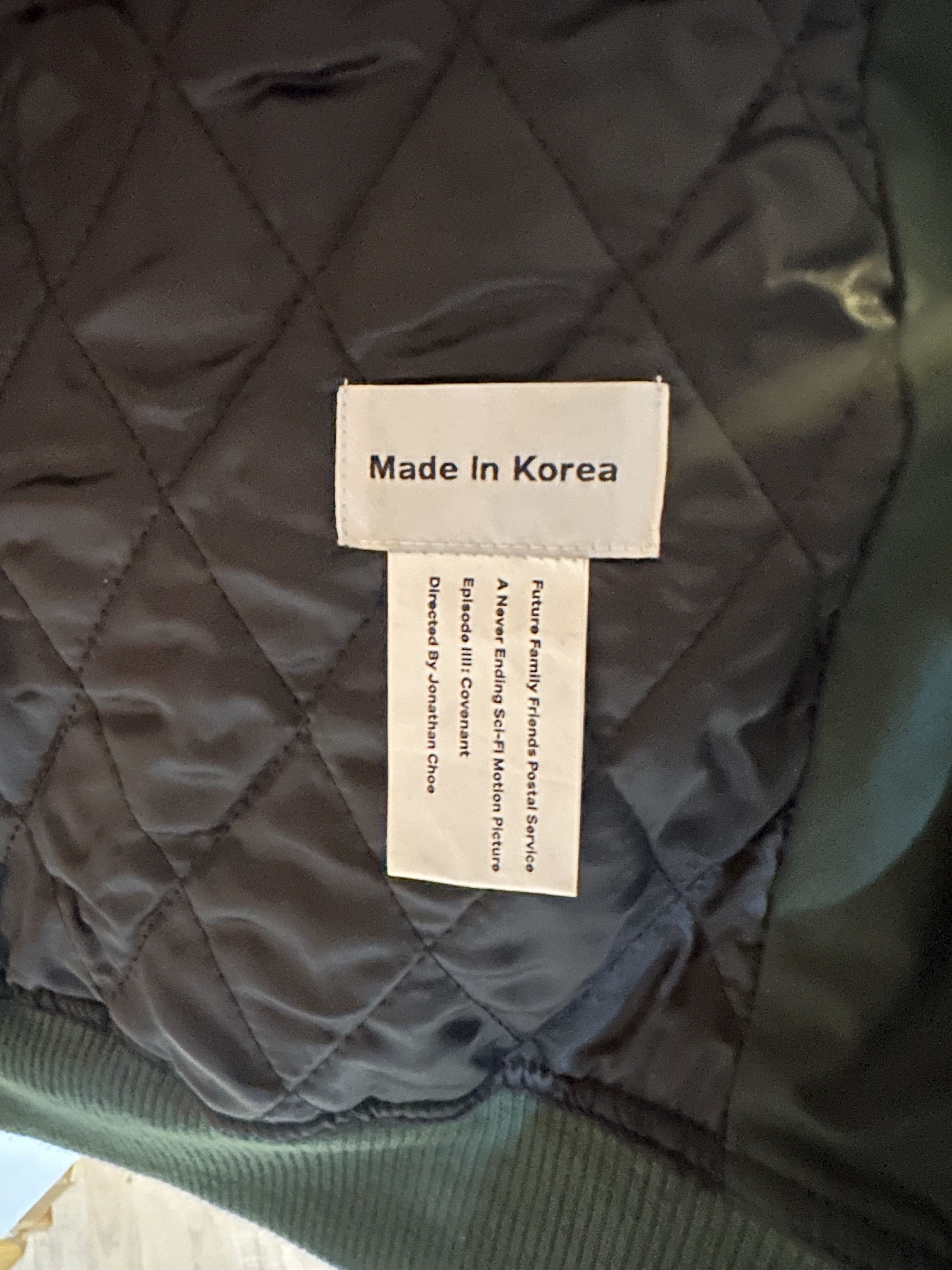FFFPOSTALSERVICE Zip Ma-1 Bomber CV (Hunter Green) Size US XL / EU 56 / 4 - 4 Thumbnail