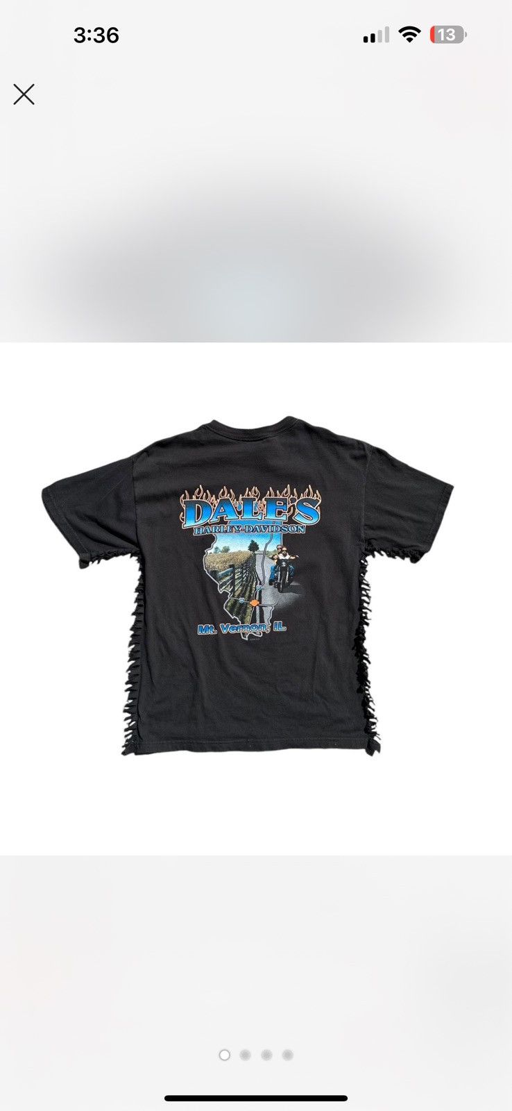 Harley Davidson Vintage Harley Illinois Tshirt Size US M / EU 48-50 / 2 - 1 Thumbnail