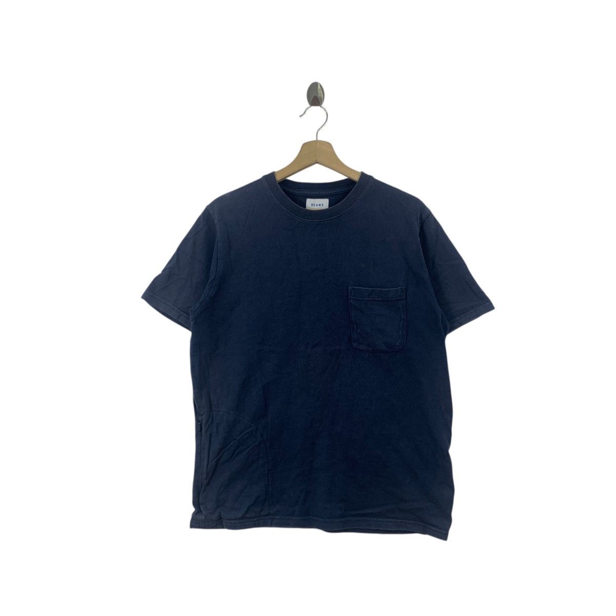 Beams Plus Vintage BEAMS PLUS JAPAN Natural Dye Pocket Tee Shirt Top Size US M / EU 48-50 / 2 - 1 Thumbnail