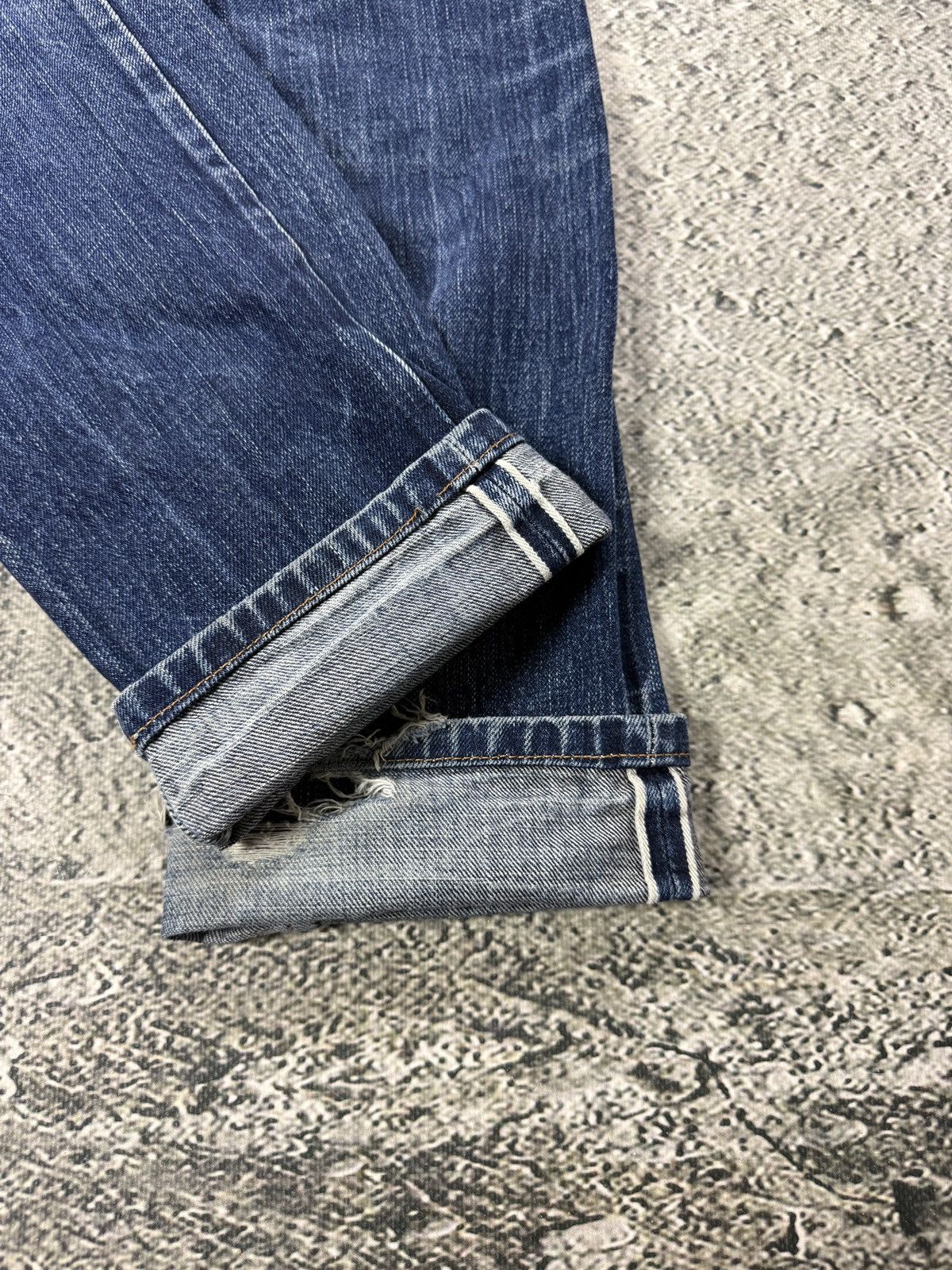 Evisu Evisu jeans vintage embroidery seagull logo selvedge Size US 32 / EU 48 - 6 Thumbnail