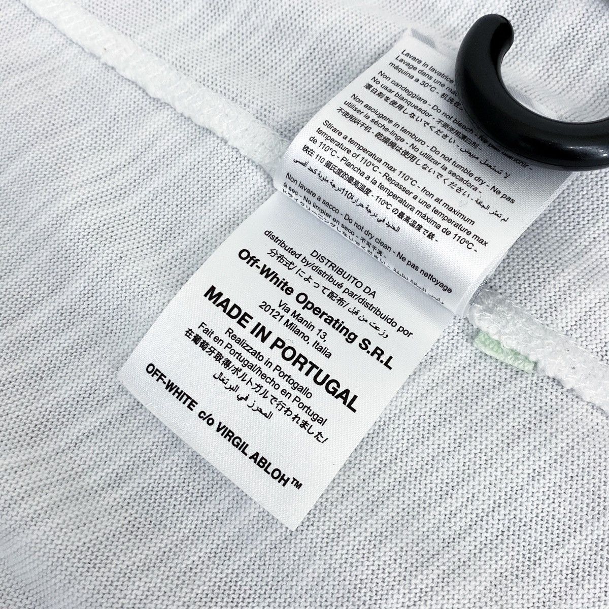 Off-White Off-White Mirror Mirror On the Wall Tee / T Shirt Size US S / EU 44-46 / 1 - 19 Thumbnail