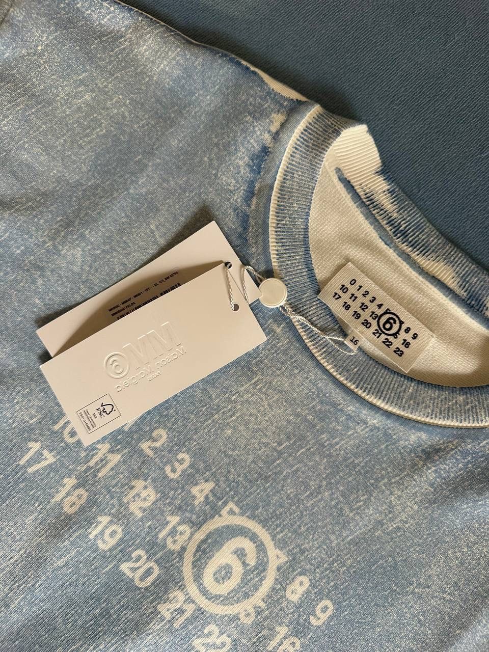 MM6 Mm6 Maison Margiela washed sweatshort blue Size US L / EU 52-54 / 3 - 3 Thumbnail