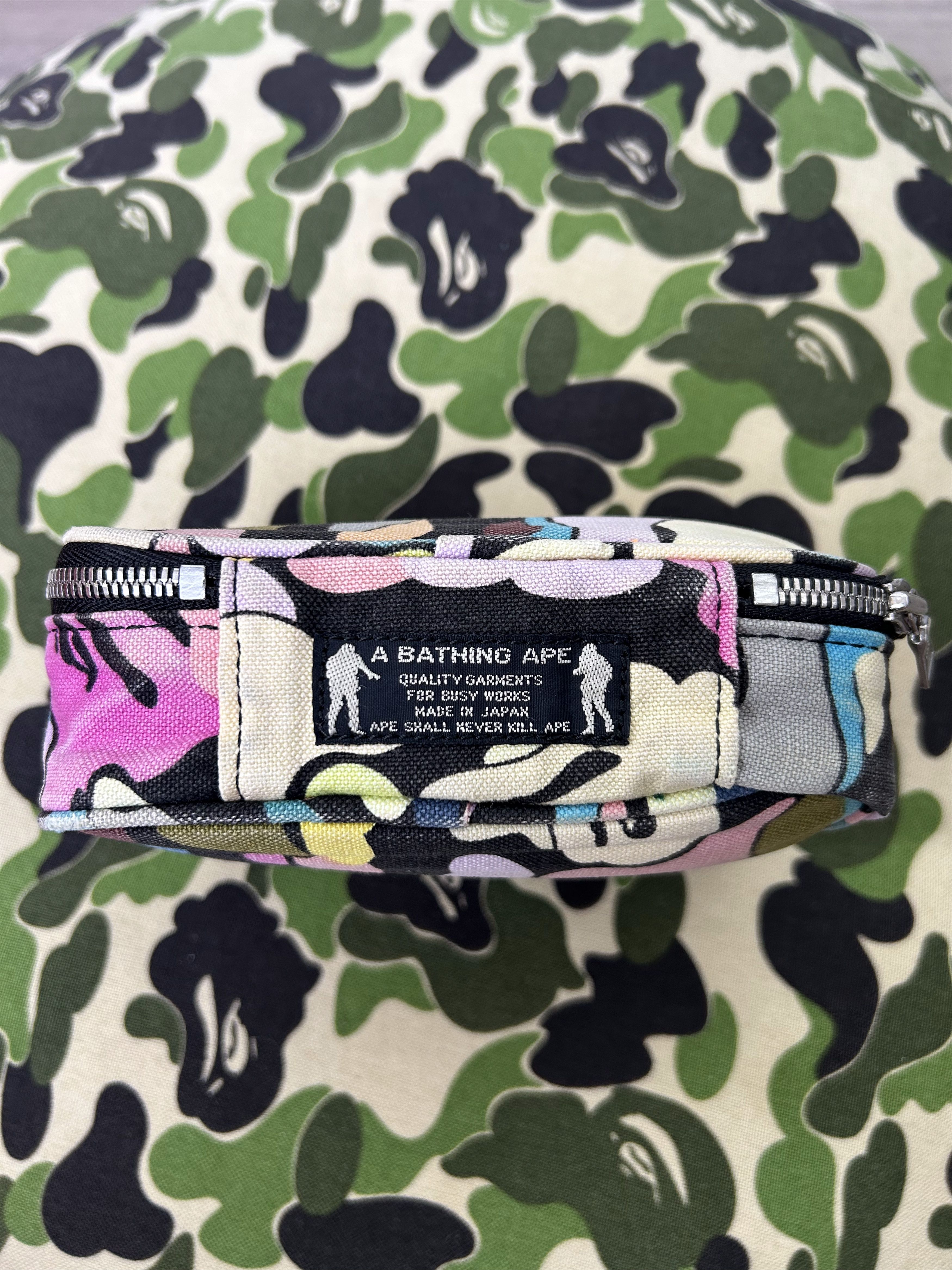 Bape BAPE Multi Camo pouch Size ONE SIZE - 4 Thumbnail
