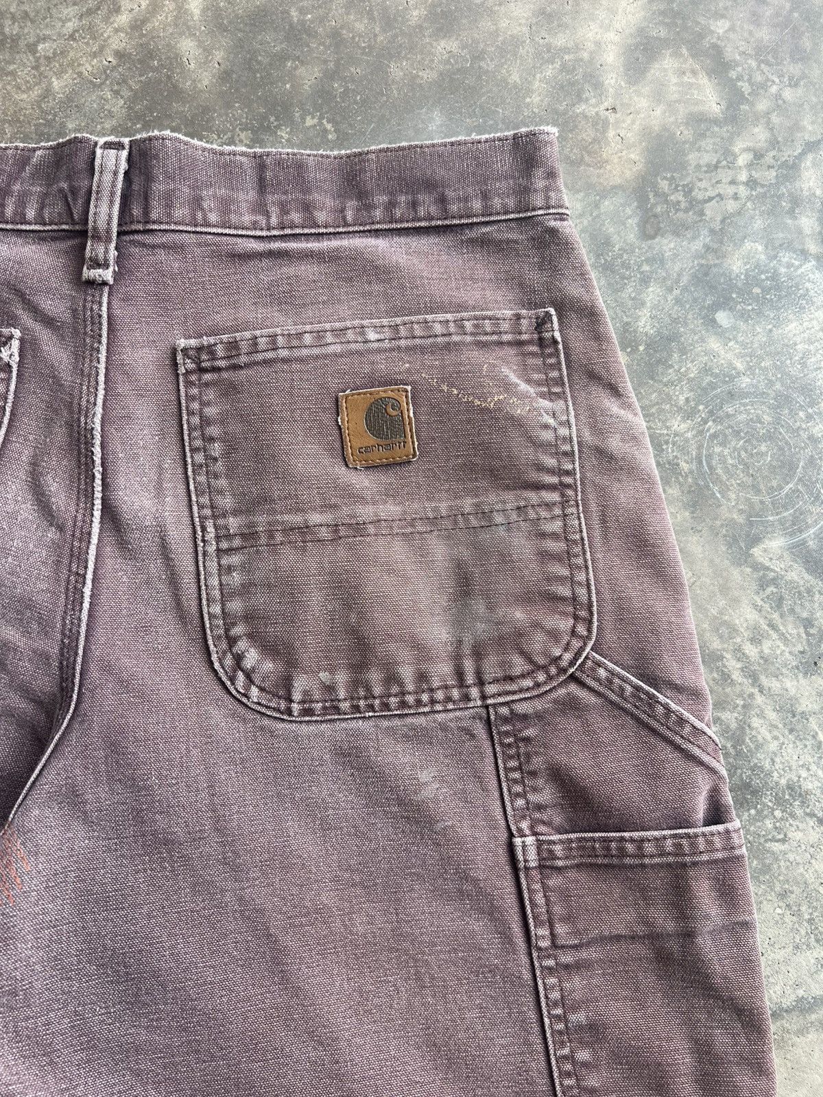 Carhartt Vintage Rare Carhartt B11 DKB Dungaree Carpenter Pants Size US 34 / EU 50 - 11 Thumbnail