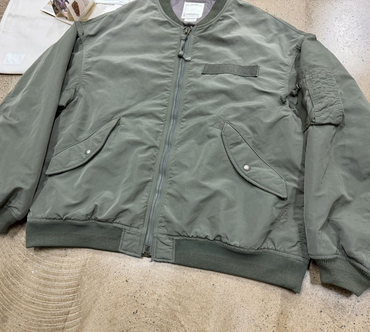 Visvim VISVIM 23AW THORSON JKT CRASH MA1 Size US XL / EU 56 / 4 - 6 Thumbnail