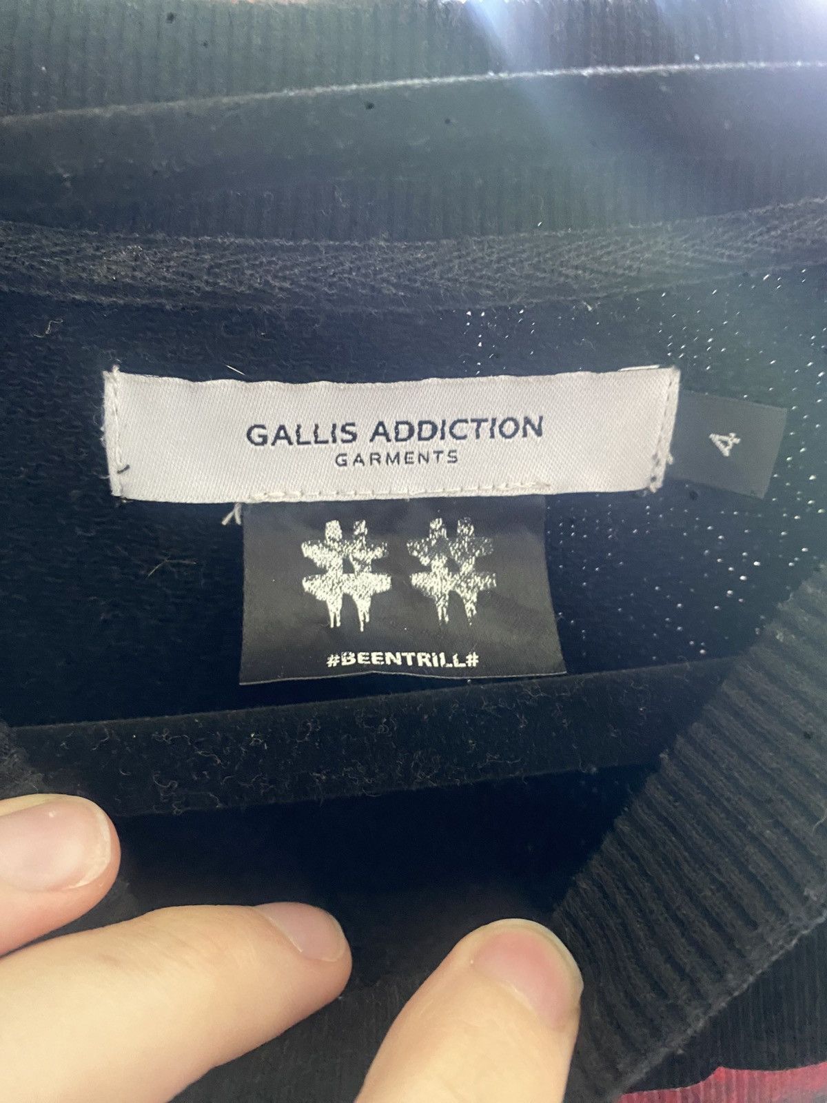 Been Trill BEEN TRILL Gallis Addiction Sweatshirt Size US XL / EU 56 / 4 - 2 Thumbnail