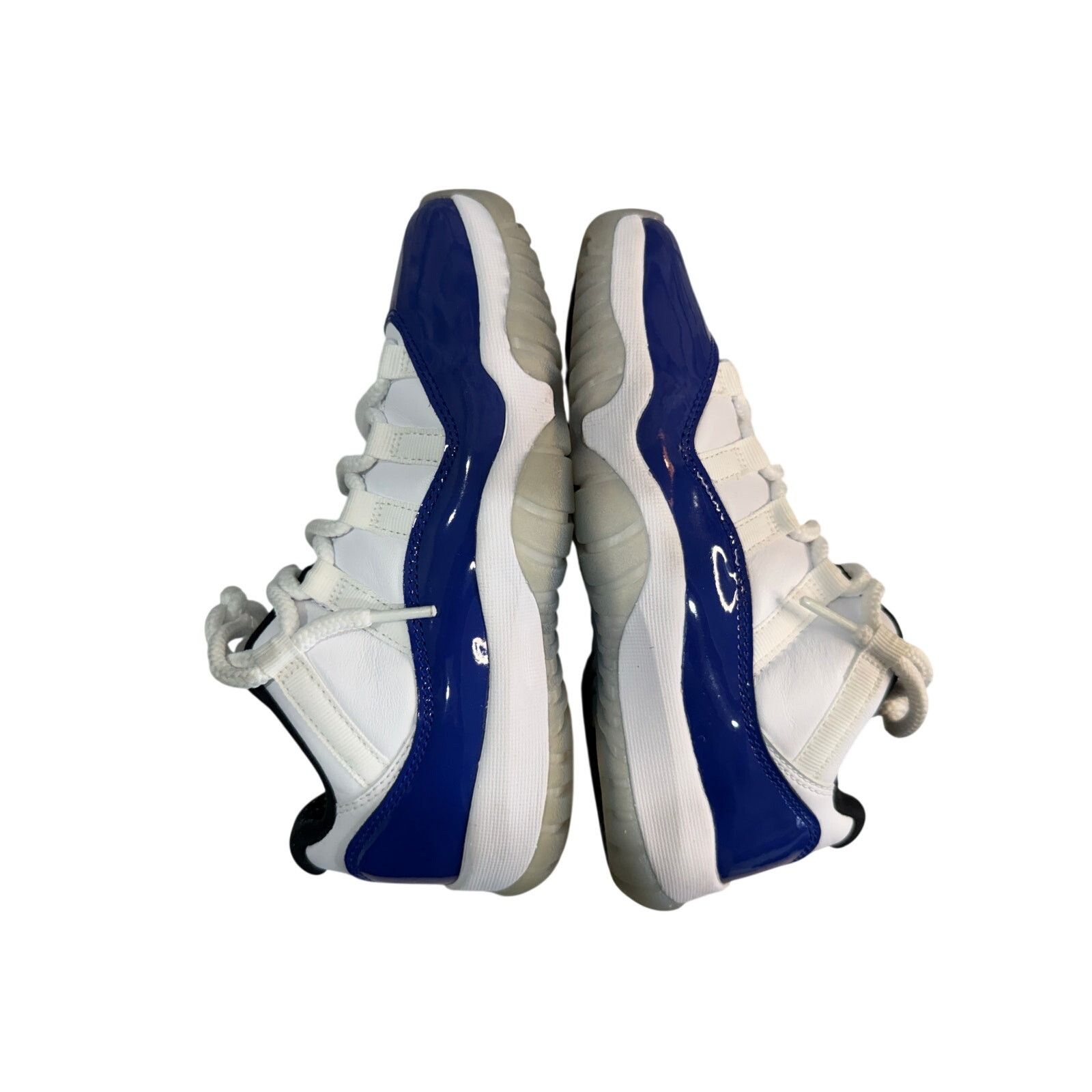 Jordan Brand Jordan 11 Retro Low White Concord Size 4.5m 6w AH7860-199 Size US 6 / IT 36 - 2 Thumbnail