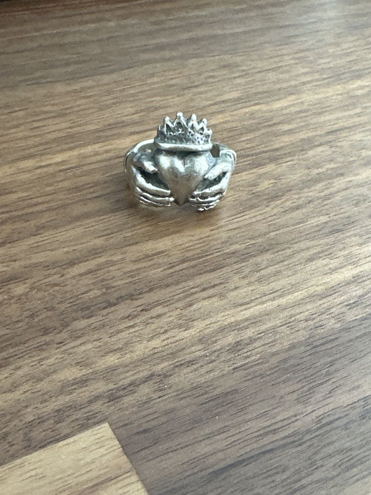 image of Claddagh Ring - The Great Frog in Silver, Men's