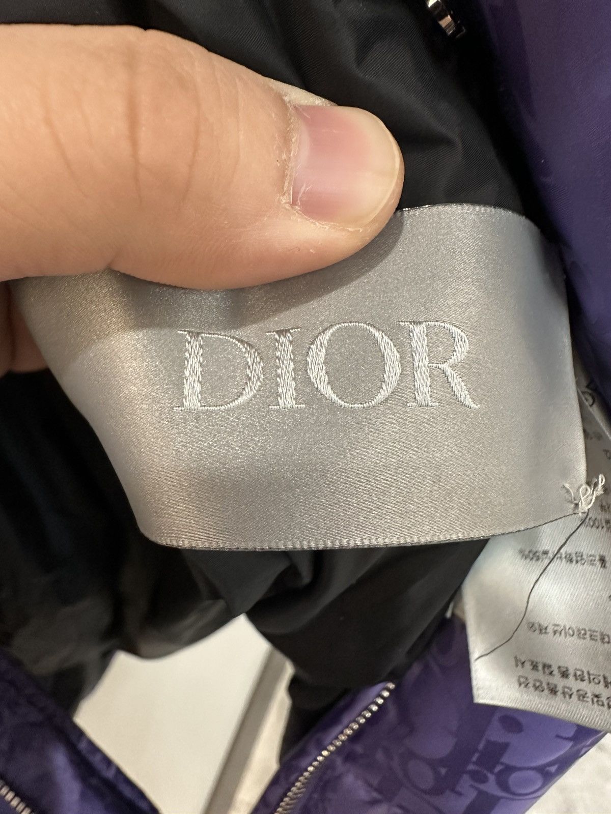 Dior Dior Purple Oblique Jacket Size US L / EU 52-54 / 3 - 7 Thumbnail