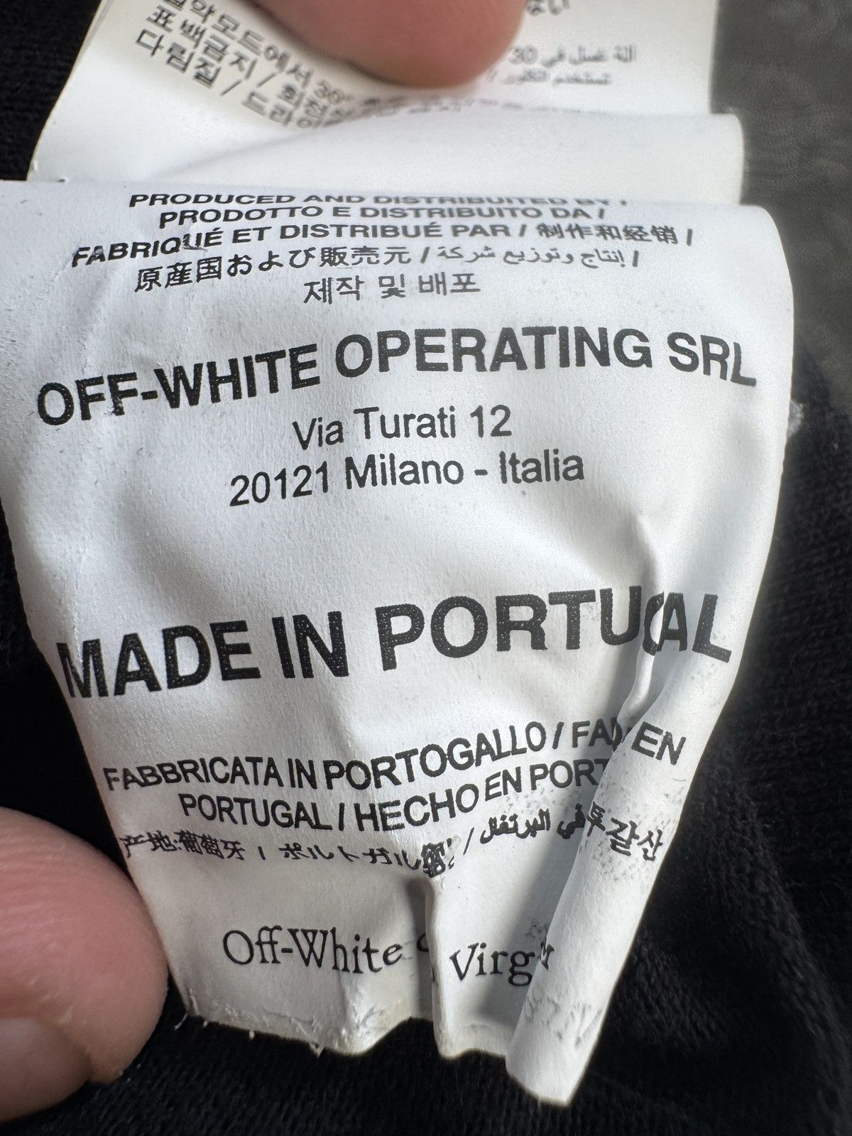 Off-White OFF-WHITE T SHIRT Size US S / EU 44-46 / 1 - 7 Thumbnail
