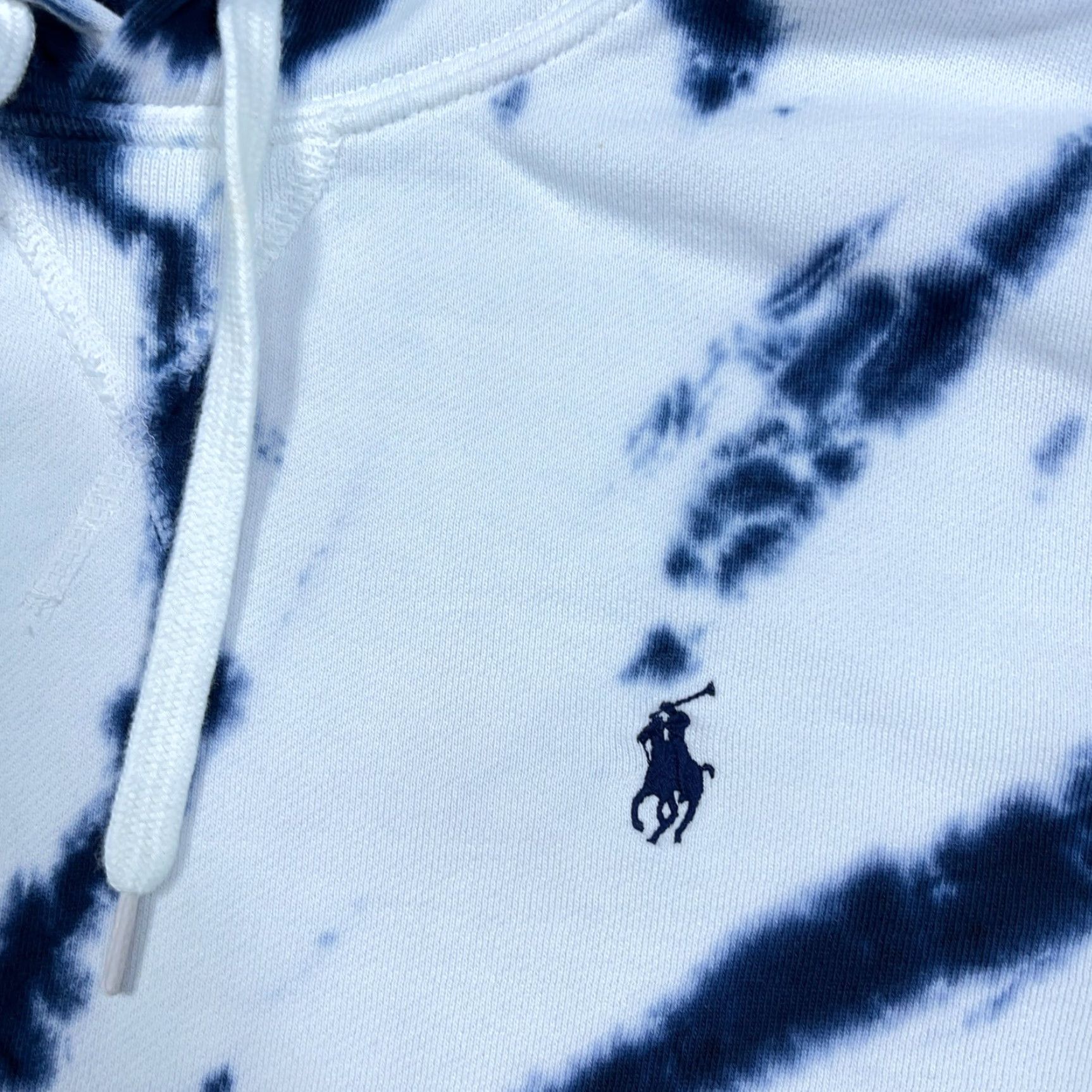 Polo Ralph Lauren Polo Ralph Lauren Hoodie Men Small Blue White Tie Dye Sweatshirt Pullover Hooded Tie-Dye Logo Embroidered Casual Size US S / EU 44-46 / 1 - 7 Thumbnail