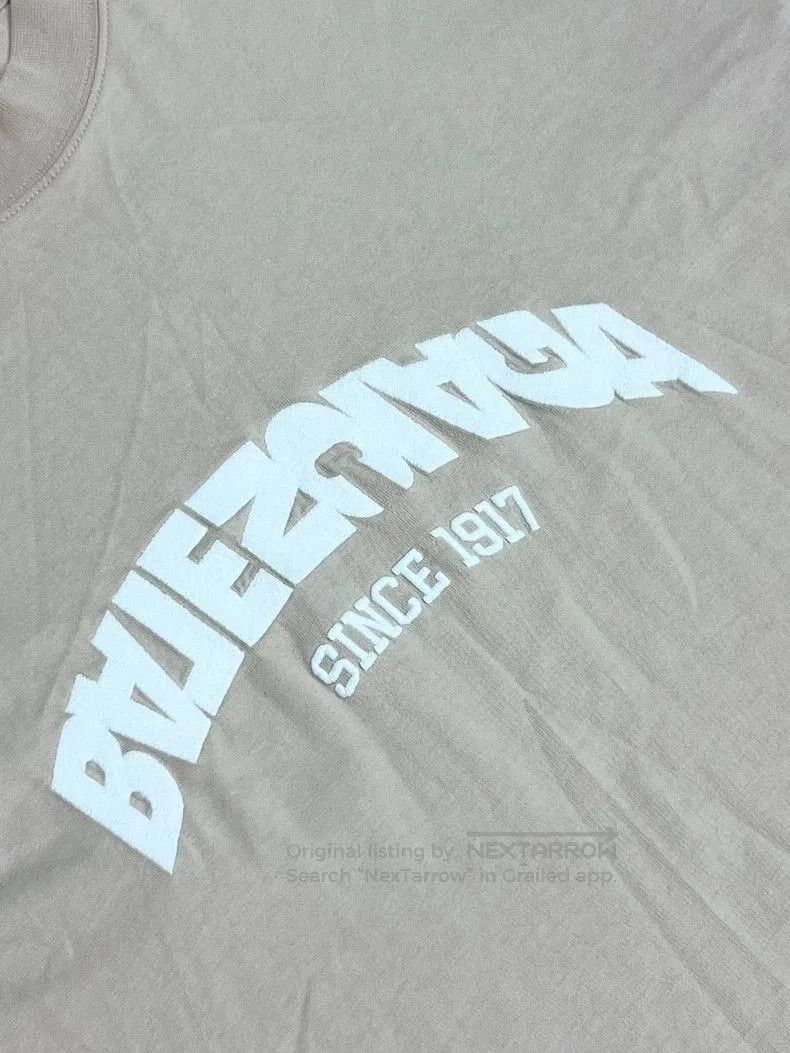 Balenciaga Balenciaga Embroidered Logo Pink T-shirt S. Size US S / EU 44-46 / 1 - 2 Thumbnail