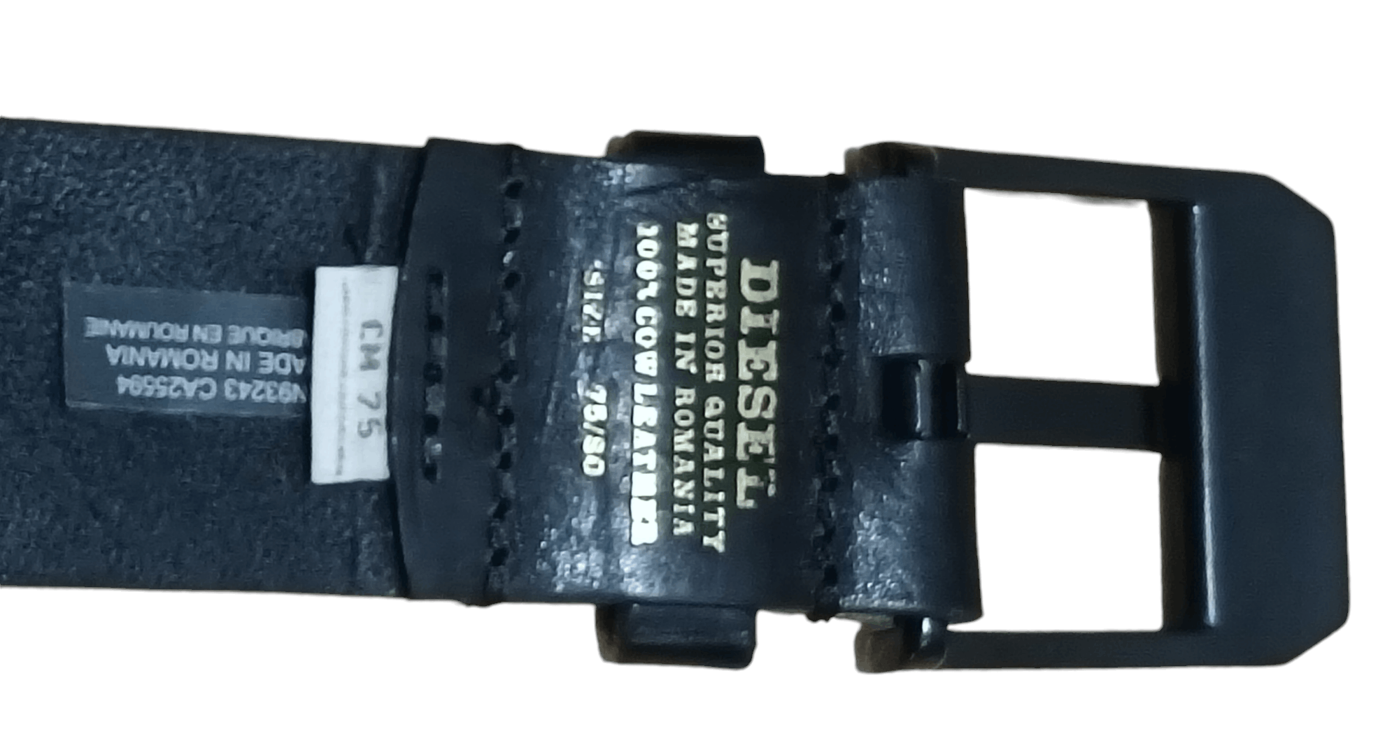 Diesel DIESEL LEATHER BELT Size 30 - 3 Thumbnail