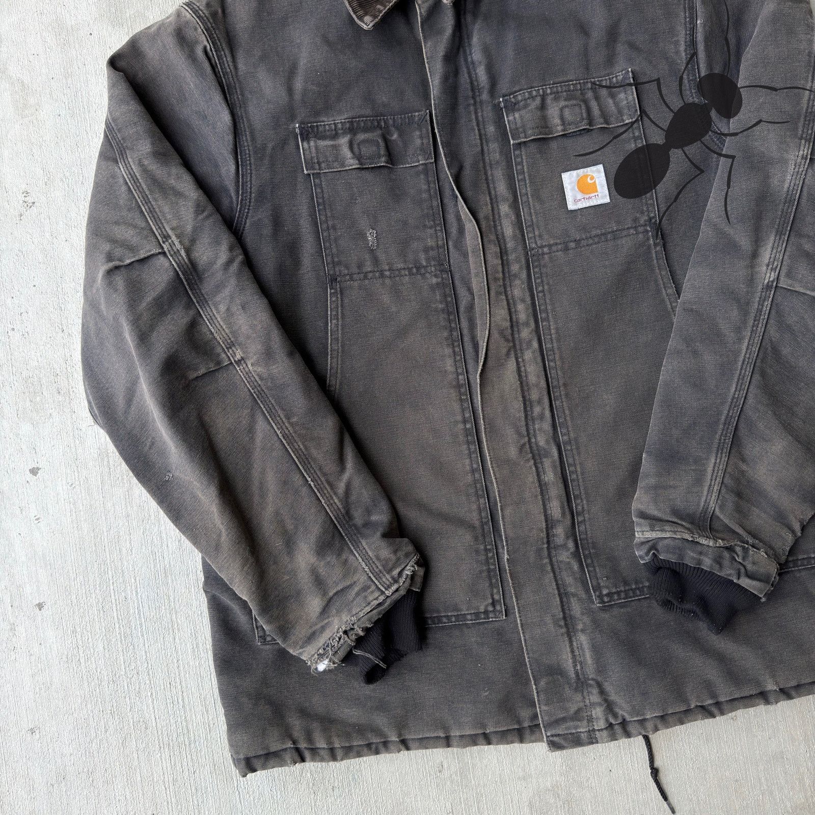 Carhartt × Vintage Carhartt black arctic work wear jacket Size US XL / EU 56 / 4 - 2 Thumbnail