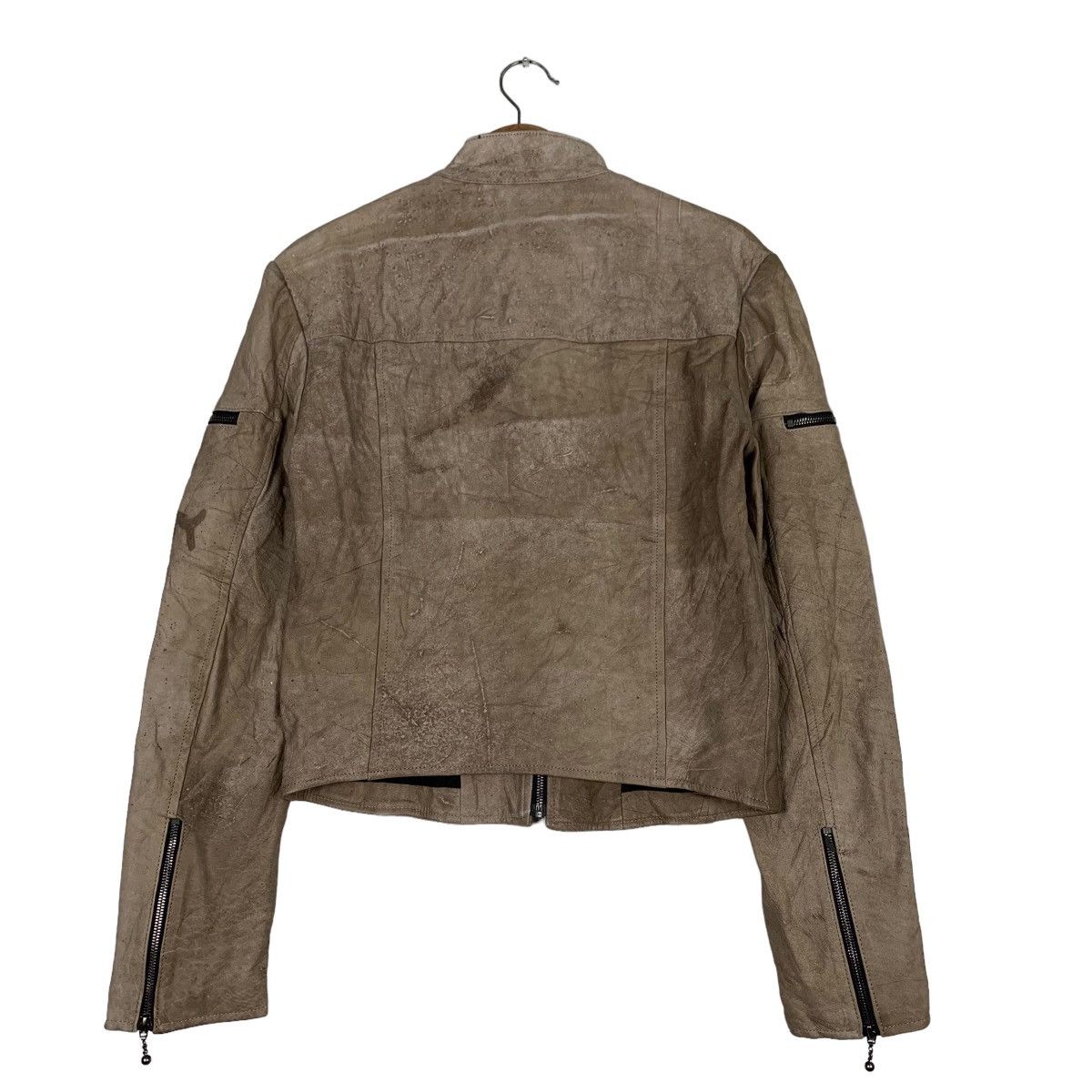 5351 POUR LES HOMMES 5351 Pour Les Hommes Cowhide Leather Jacket #0365-C17 Size S / US 4 / IT 40 - 19 Thumbnail