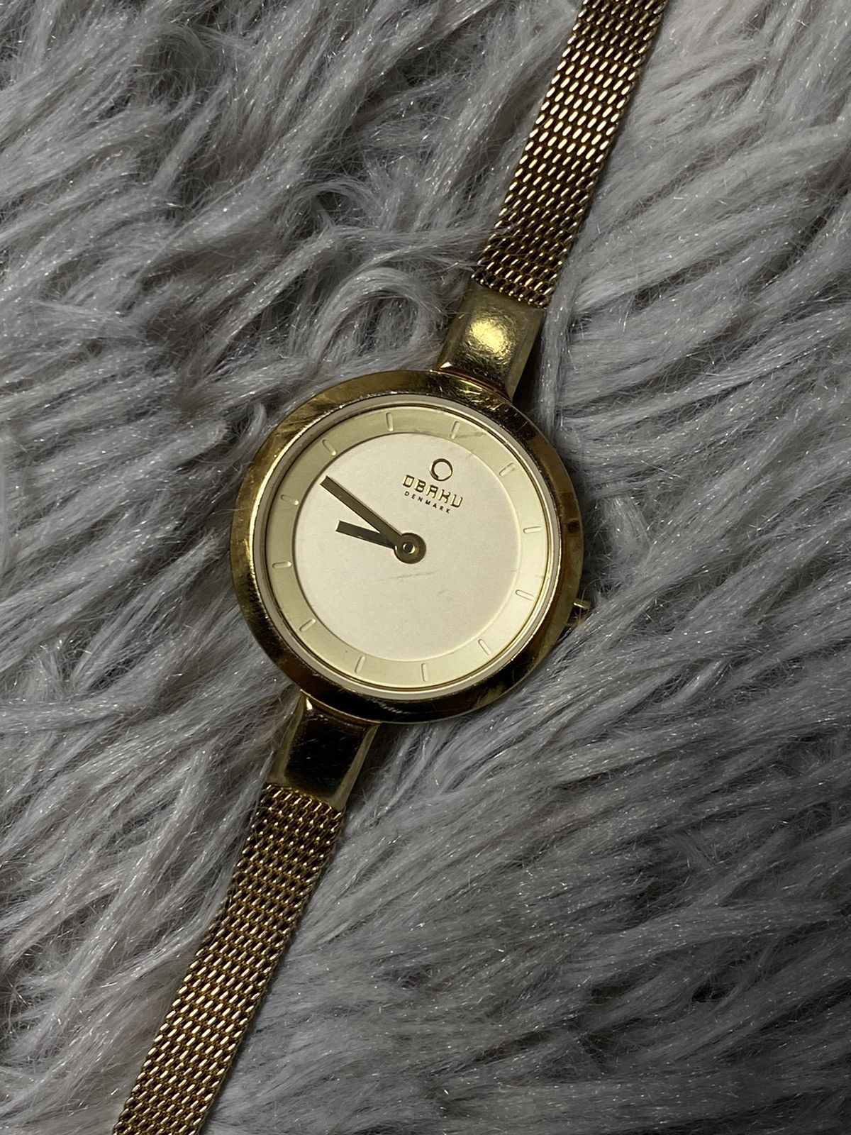 Japanese Brand Elegant Gold-Plated Obaku Watch - Japanese Brand Size ONE SIZE - 14 Thumbnail