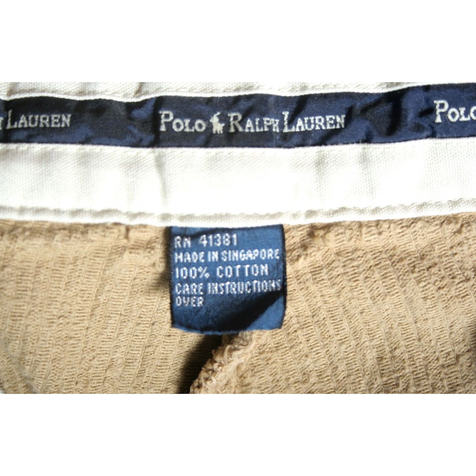 Polo Ralph Lauren POLO RALPH LAUREN Khaki Corduroy Pants Pants Corduroy Men 34x29 Tan 35x30 Cords Mulitple Details? Size US S / EU 44-46 / 1 - 7 Thumbnail