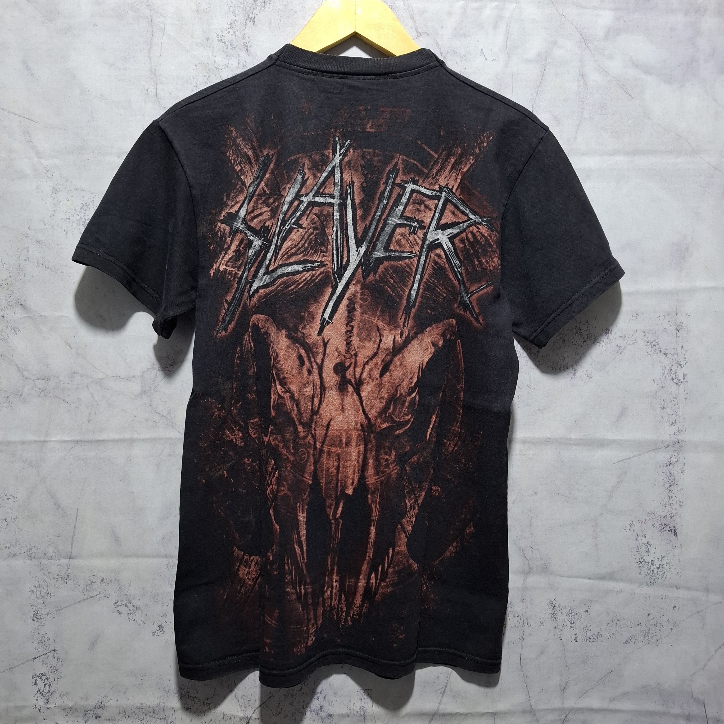 Band Tees Vintage slayer mongo goat aop t-shirt Size US M / EU 48-50 / 2 - 2 Thumbnail