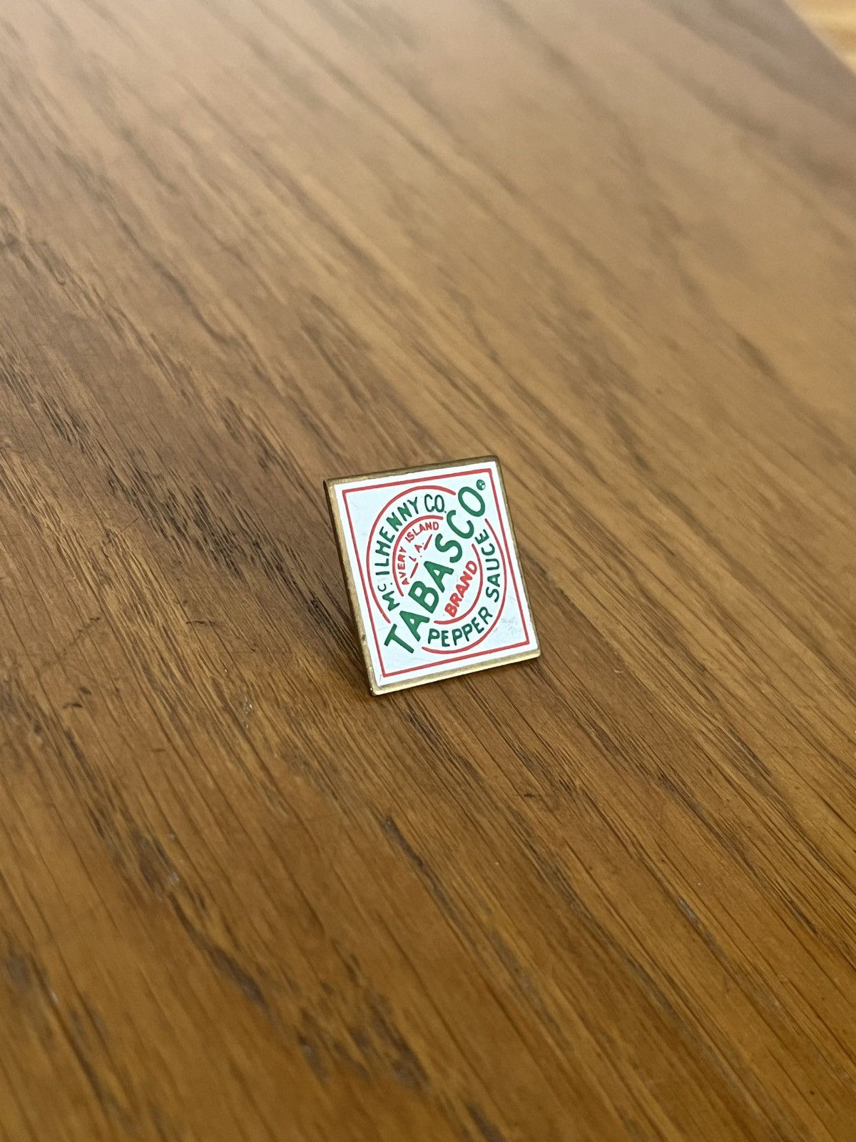 Tabasco × Vintage Tabasco Pepper Sauce logo vintage pin Size ONE SIZE - 2 Thumbnail