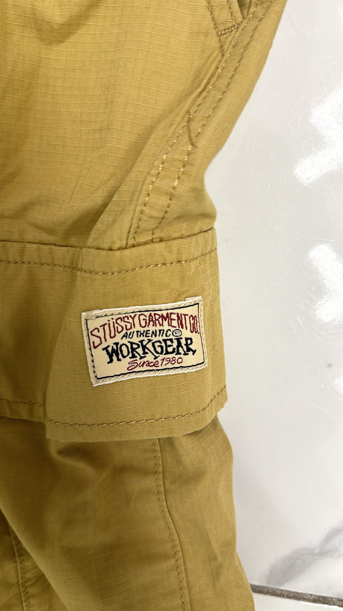 Stussy × Vintage Stussy Ripstop Cargo Beach Pant Lizard Size Large Size US 34 / EU 50 - 2 Thumbnail