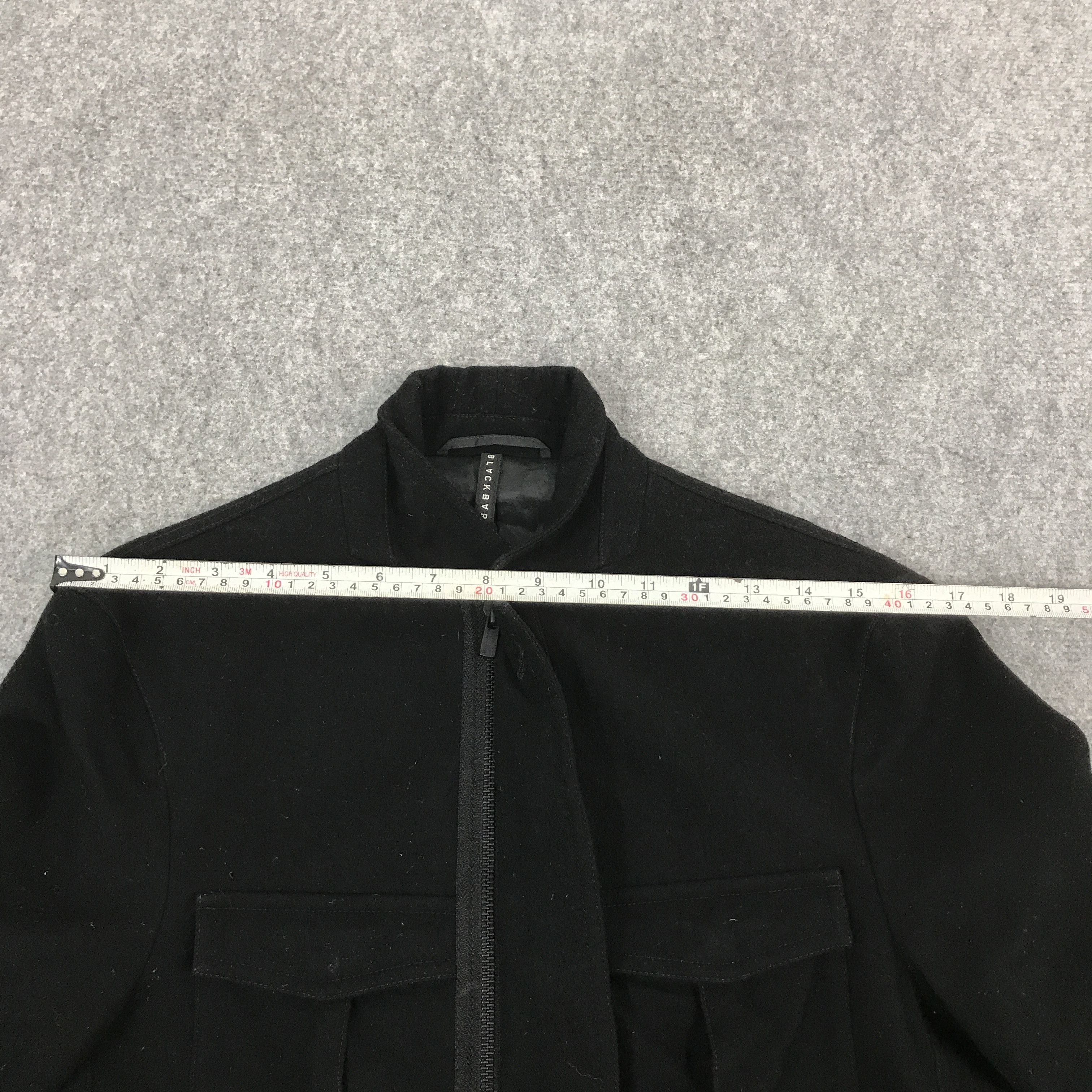 Black Barrett × Neil Barrett BLACK BARRETT BY NEIL BARRETT WOOL ZIPPER JACKET Size US S / EU 44-46 / 1 - 9 Thumbnail