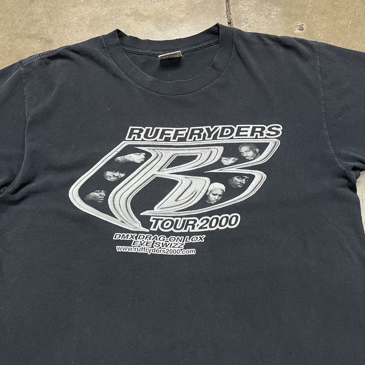 Rap Tees × Vintage Vintage Rap Tee Ruff Ryders DMX Size US L / EU 52-54 / 3 - 3 Thumbnail