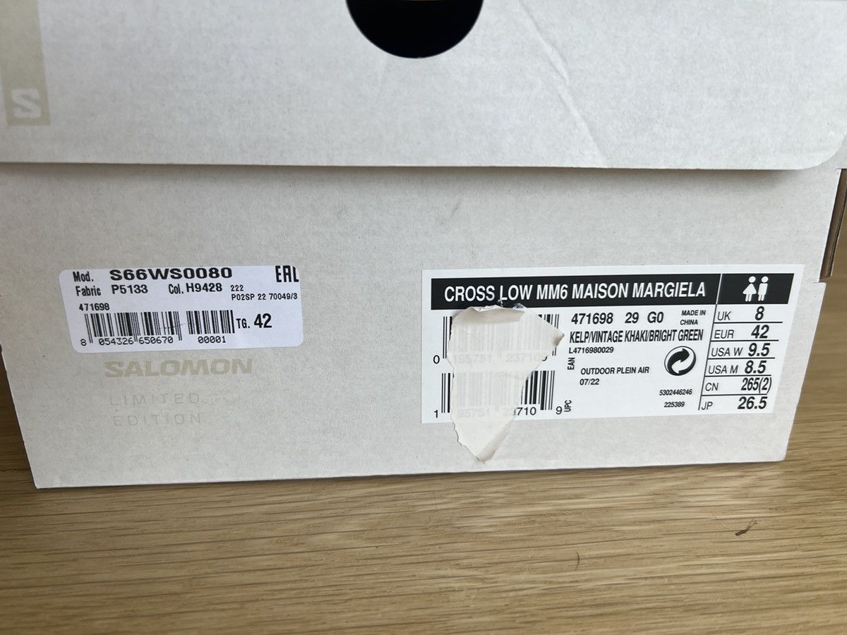 Maison Margiela × Salomon Salomon Cross Low Drawstring Size US 8.5 / EU 41-42 - 10 Thumbnail