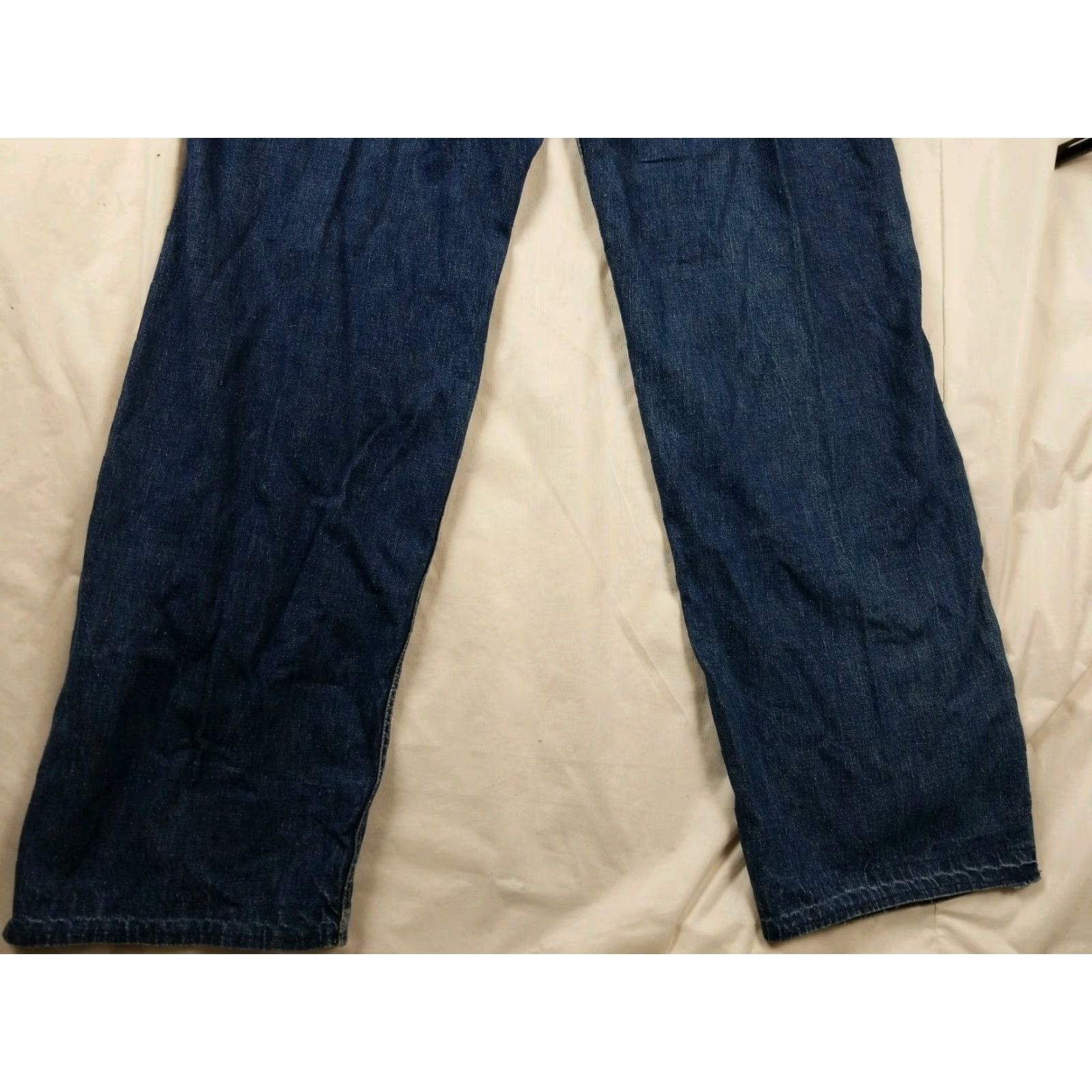 Lee VINTAGE Lee High Waisted Side Zip Jeans 27 x 29 USA Denim Blue 1940s Rockabilly Mens Size US 27 - 7 Thumbnail
