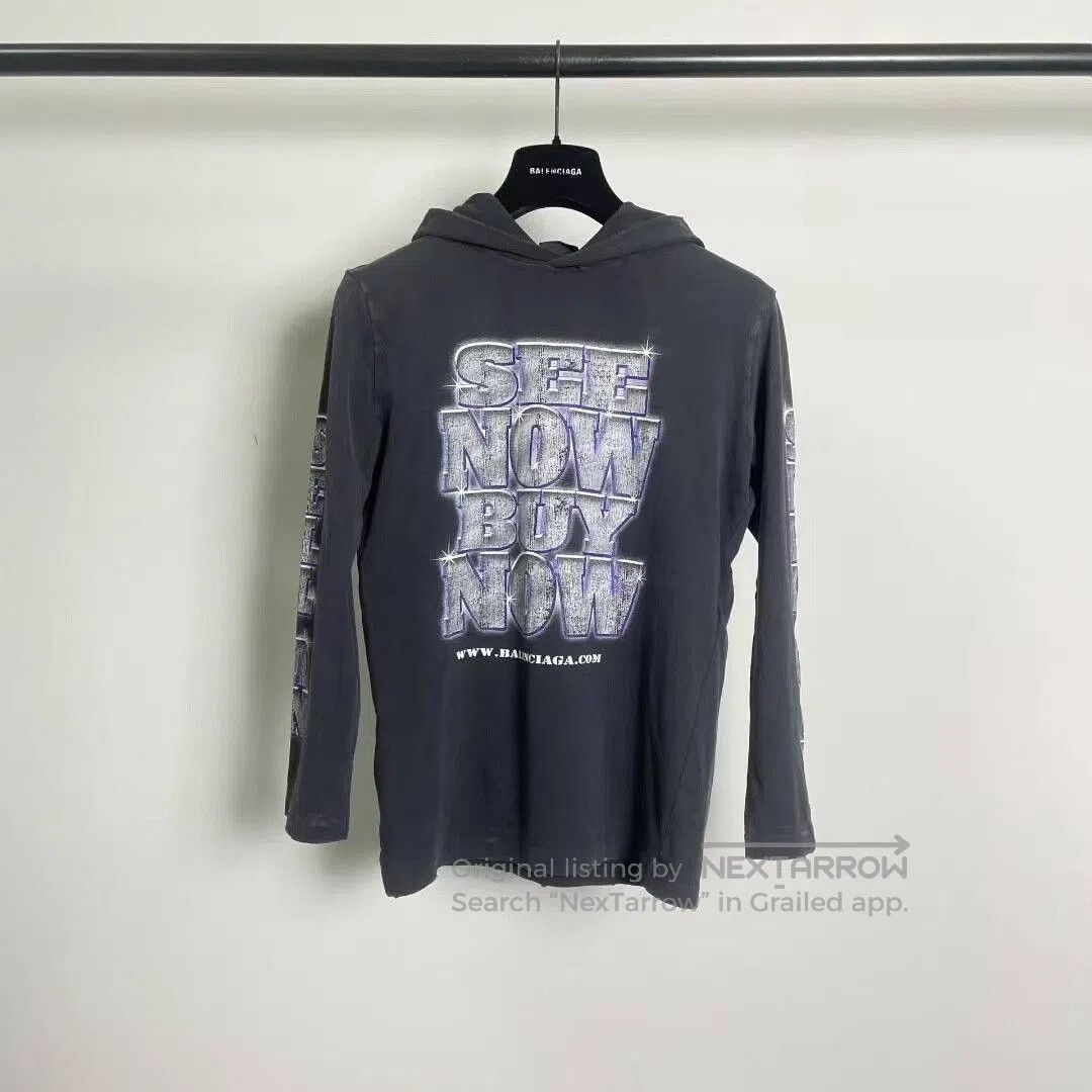 Balenciaga balenciaga see now buy now sweatshirt hoodie. Size US L / EU 52-54 / 3 - 1 Thumbnail