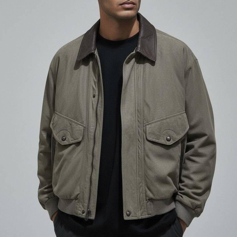 Japanese Brand Big marvin flight jacket Size US M / EU 48-50 / 2 - 1 Thumbnail