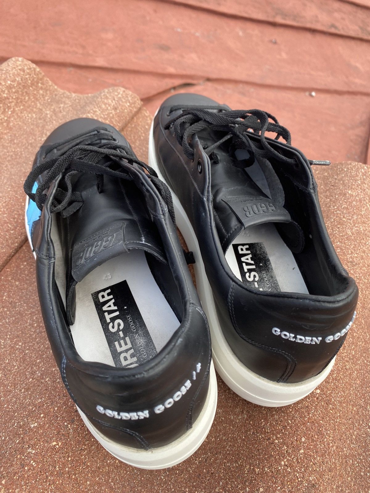 Golden Goose Golden Goose Pure-Star Size US 11.5 / EU 44-45 - 5 Thumbnail