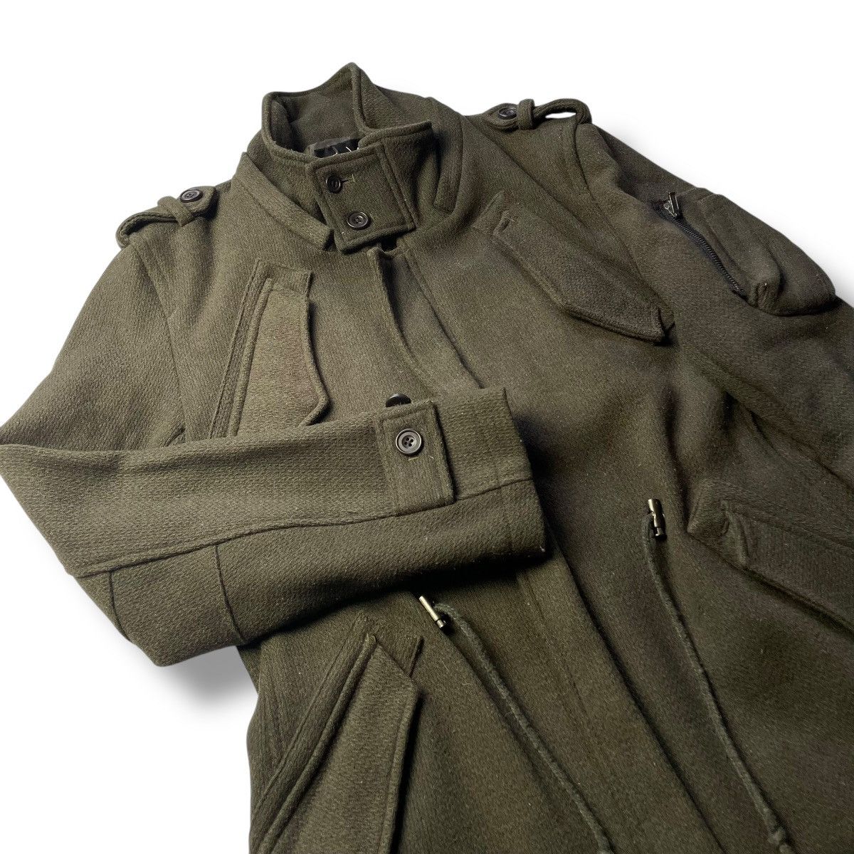 Tornado Mart 🇯🇵 TORNADO MART HEAVY PARKA WOOL MILITARY JACKET Size US M / EU 48-50 / 2 - 5 Thumbnail