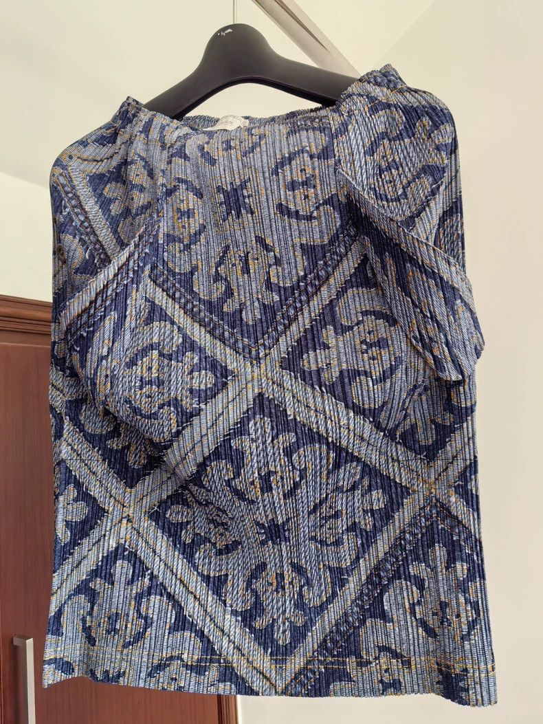 Issey Miyake issey miyake size:3 Printed skirt 2505-Nextarrow Size 42" / US 20 - 1 Thumbnail