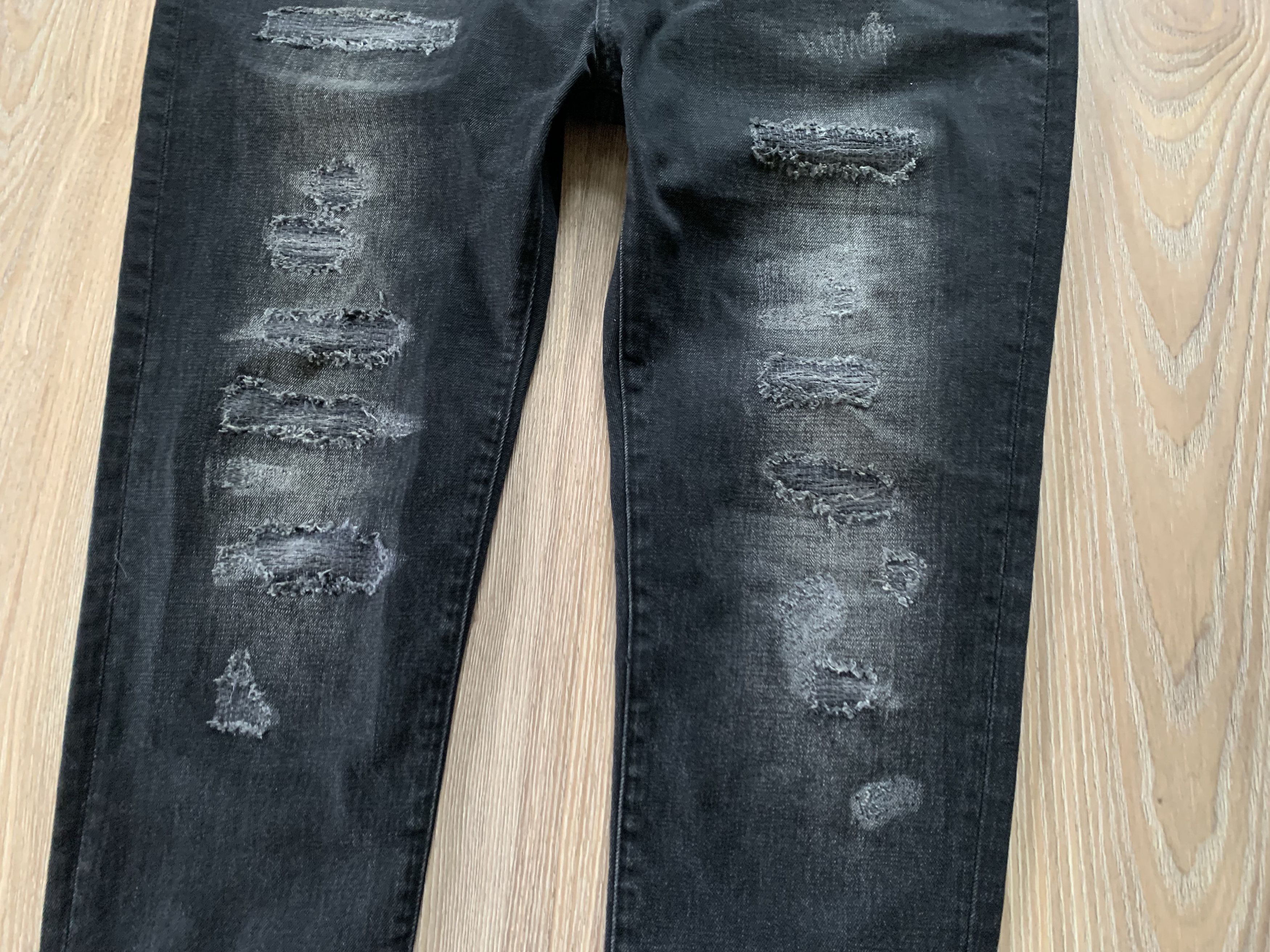 Zara Zara Man Distressed Denim Jeans Size US 34 / EU 50 - 5 Thumbnail