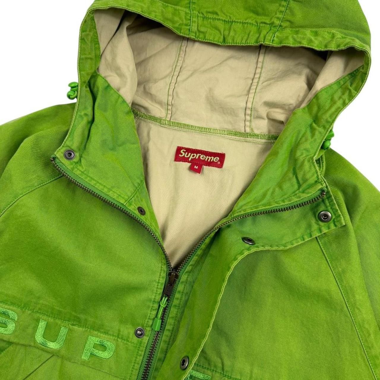 Supreme Supreme FW20 Overdyed Twill Hooded Jacket Green - Medium Size US M / EU 48-50 / 2 - 7 Thumbnail