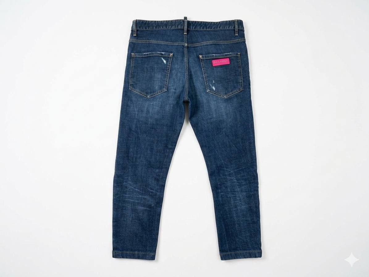 Dsquared2 Dsquared2 Pink Logo "Skater Jean" – Made in Italy Size US 38 / EU 54 - 2 Thumbnail