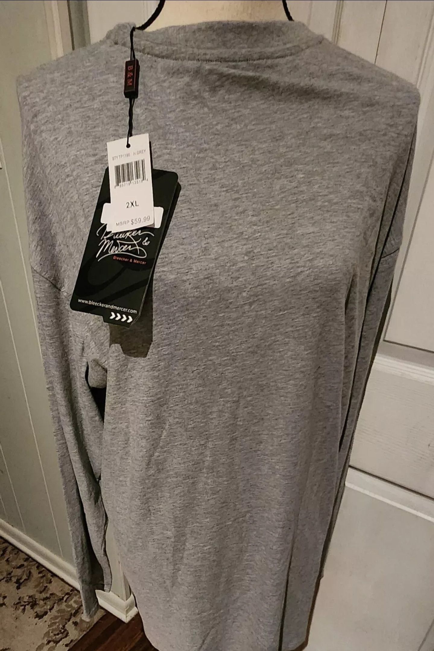 Other NEW Bleecker & Mercer RARE LongSlv T-Shirt 3D HIP HOP 2X NwT Size US XXL / EU 58 / 5 - 6 Thumbnail