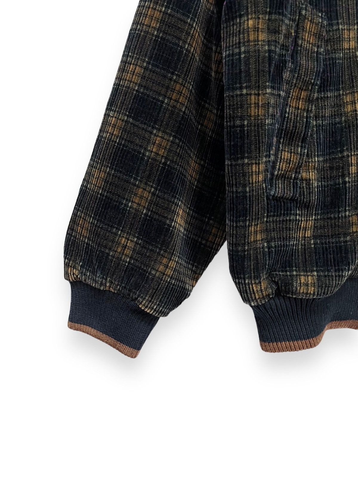 Paolo Gucci Vtg PAOLO GUCCI Corduroy Light Padded Jacket Size US M / EU 48-50 / 2 - 9 Thumbnail