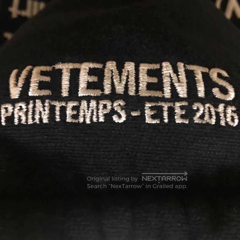 Vetements Vetements Instruction manual sweatshirt Size US M / EU 48-50 / 2 - 2 Thumbnail