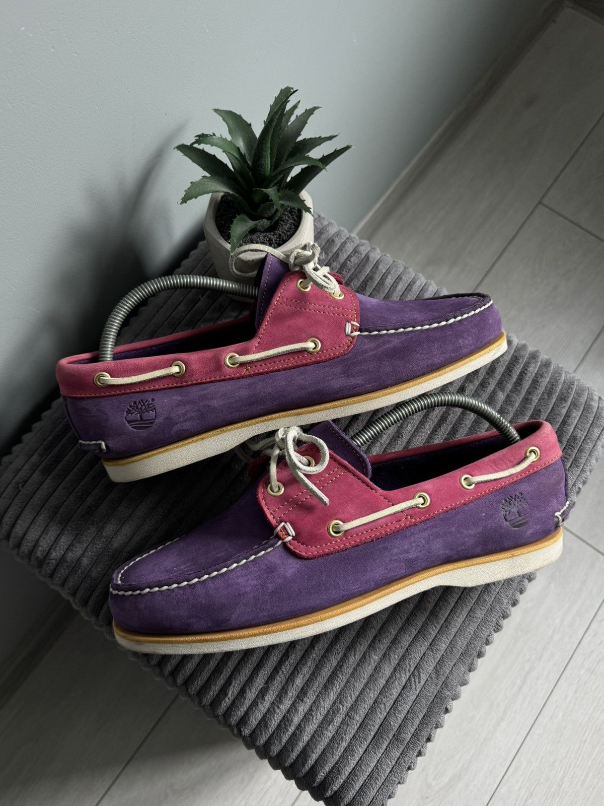 Timberland Vintage Timberland Purple/Pink Loafers Size US 10 / EU 43 - 3 Thumbnail