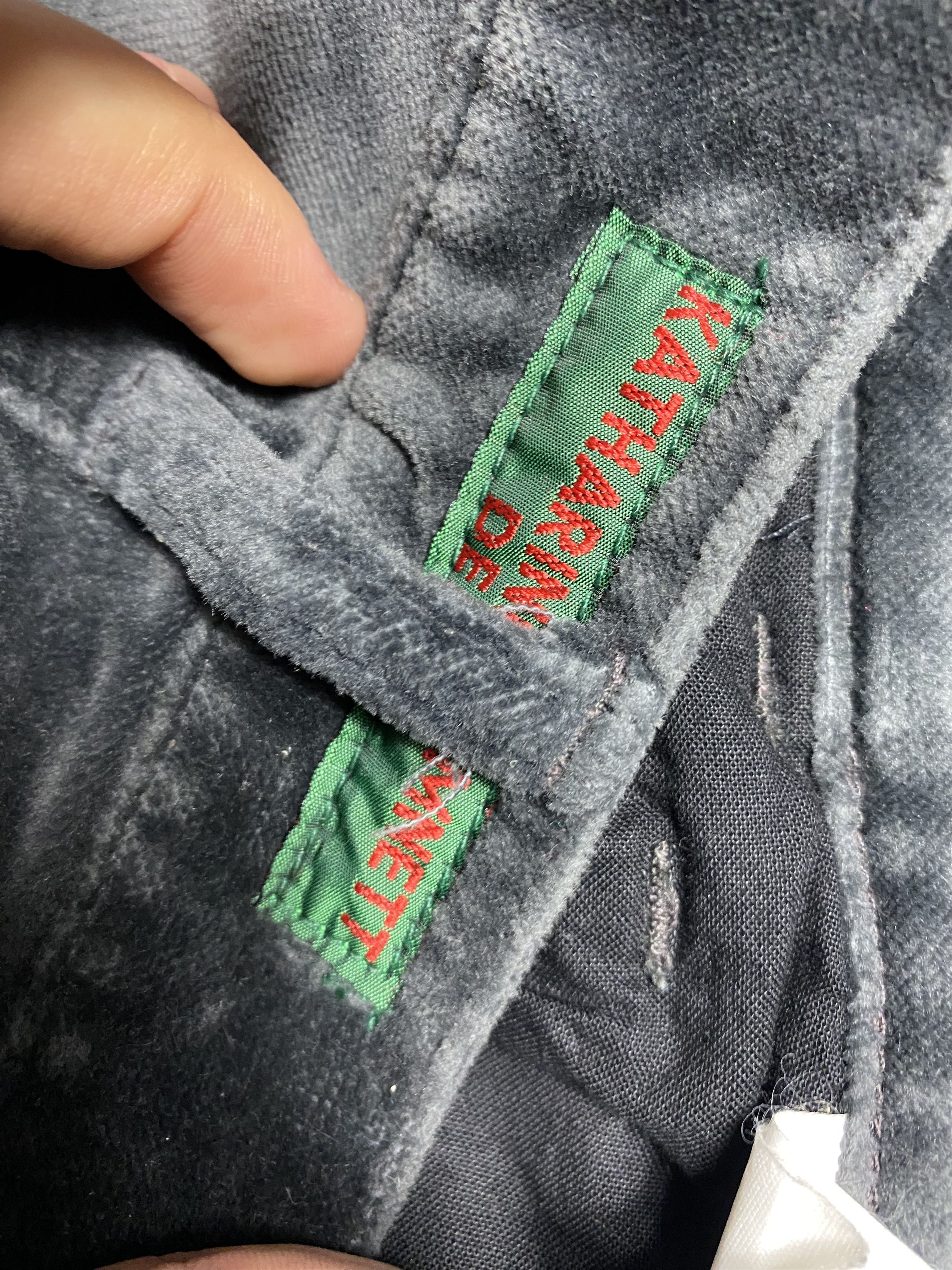 Katharine Hamnett London × Seditionaries KATHARINE HAMNETT VELVET STACKED PANTS Size US 30 / EU 46 - 7 Thumbnail