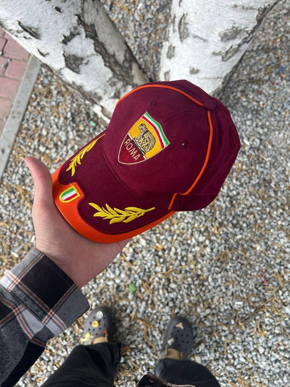Vintage VINTAGE FC AS ROMA ITALY RETRO SOCCER KAPPA CAP Y2K 90s Size ONE SIZE - 1 Thumbnail