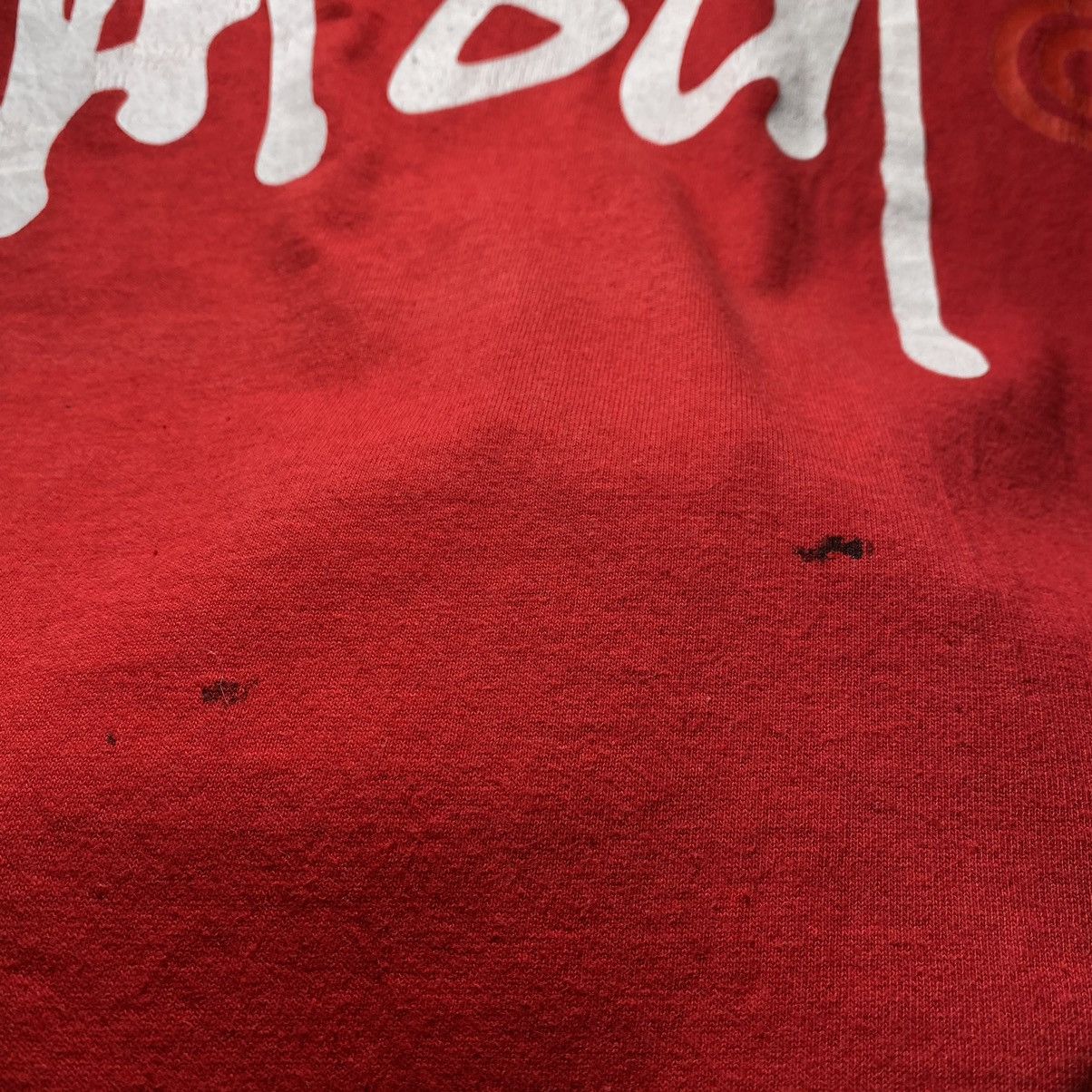 Stussy × Vintage Vintage Stussy Sign Spellout T Shirt y2k Size US M / EU 48-50 / 2 - 14 Thumbnail
